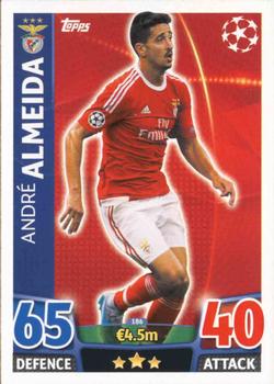 2015-16 Topps Match Attax UEFA Champions League English #186 Andre Almeida Front