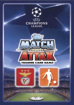 2015-16 Topps Match Attax UEFA Champions League English #188 Mehdi Carcela Gonzalez Back