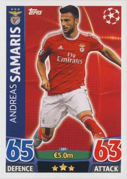 2015-16 Topps Match Attax UEFA Champions League English #189 Andreas Samaris Front