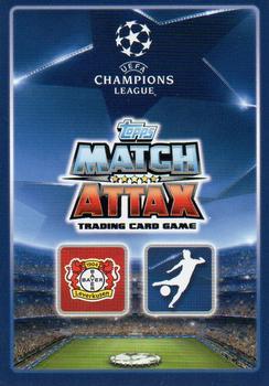 2015-16 Topps Match Attax UEFA Champions League English #214 Admir Mehmedi Back