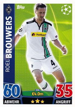 2015-16 Topps Match Attax UEFA Champions League English #224 Roel Brouwers Front