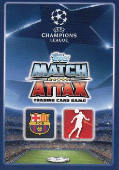 2015-16 Topps Match Attax UEFA Champions League English #241 Marc Bartra Back