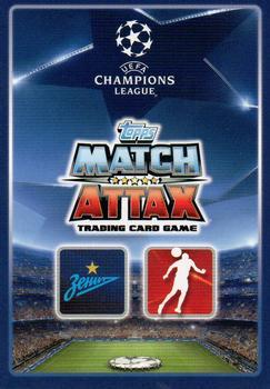2015-16 Topps Match Attax UEFA Champions League English #254 Aleksandr Anyukov Back