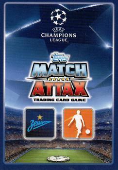 2015-16 Topps Match Attax UEFA Champions League English #263 Axel Witsel Back