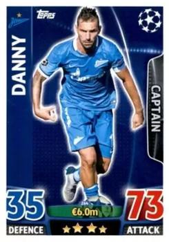 2015-16 Topps Match Attax UEFA Champions League English #264 Danny Front