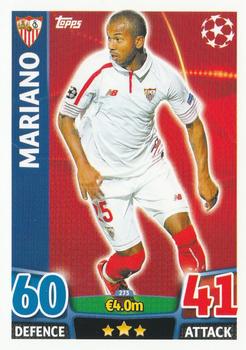 2015-16 Topps Match Attax UEFA Champions League English #273 Mariano Front