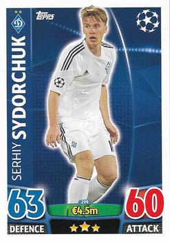 2015-16 Topps Match Attax UEFA Champions League English #299 Serhiy Sydorchuk Front