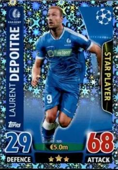 2015-16 Topps Match Attax UEFA Champions League English #323 Laurent Depoitre Front