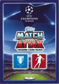 2015-16 Topps Match Attax UEFA Champions League English #364 Anton Tinnerholm Back