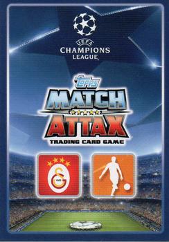 2015-16 Topps Match Attax UEFA Champions League English #388 Hamit Altintop Back