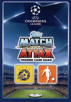 2015-16 Topps Match Attax UEFA Champions League English #405 Nikola Mitrović Back