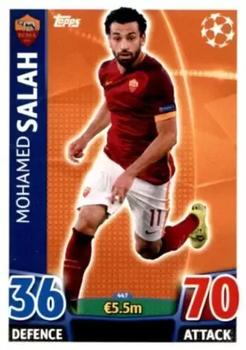 2015-16 Topps Match Attax UEFA Champions League English #447 Mohamed Salah Front