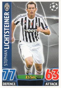 2015-16 Topps Match Attax UEFA Champions League English #452 Stephan Lichtsteiner Front
