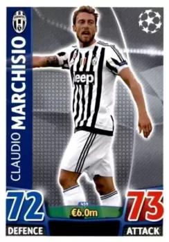 2015-16 Topps Match Attax UEFA Champions League English #459 Claudio Marchisio Front