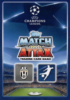 2015-16 Topps Match Attax UEFA Champions League English #467 Mario Mandžukić Back