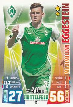 2015-16 Topps Match Attax Bundesliga #47 Maximilian Eggestein Front