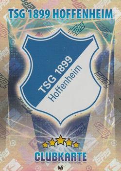 2015-16 Topps Match Attax Bundesliga #145 Clubkarte Front