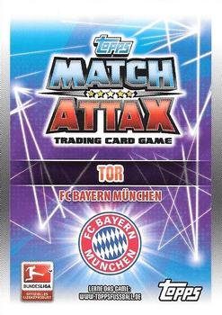 2015-16 Topps Match Attax Bundesliga #254 Manuel Neuer Back