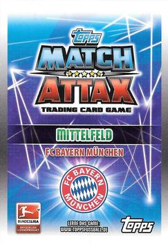 2015-16 Topps Match Attax Bundesliga #260 Arturo Vidal Back