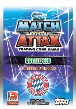 2015-16 Topps Match Attax Bundesliga #261 Thiago Back