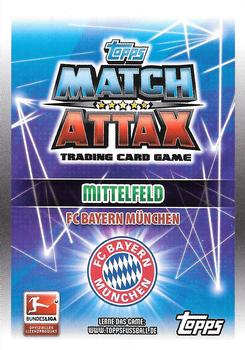 2015-16 Topps Match Attax Bundesliga #267 Franck Ribéry Back