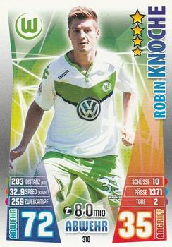 2015-16 Topps Match Attax Bundesliga #310 Robin Knoche Front