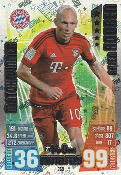 2015-16 Topps Match Attax Bundesliga #369 Arjen Robben Front