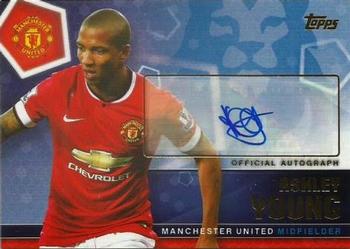 2015 Topps Premier Club - Autographs #18 Ashley Young Front
