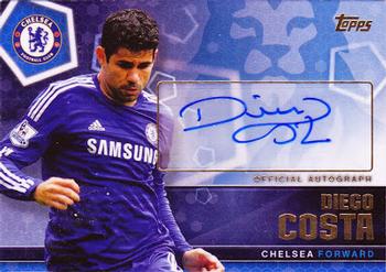 2015 Topps Premier Club - Autographs #27 Diego Costa Front