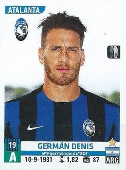 2015-16 Panini Calciatori Stickers #30 Germán Denis Front