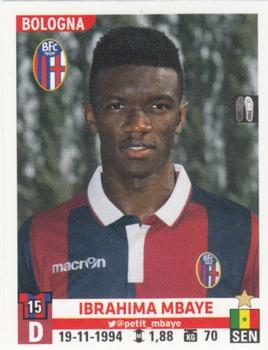 2015-16 Panini Calciatori Stickers #46 Ibrahima Mbaye Front