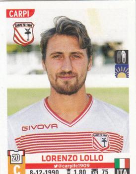 2015-16 Panini Calciatori Stickers #80 Lorenzo Lollo Front
