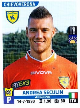 2015-16 Panini Calciatori Stickers #98 Andrea Seculin Front