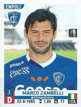 2015-16 Panini Calciatori Stickers #133 Marco Zambelli Front