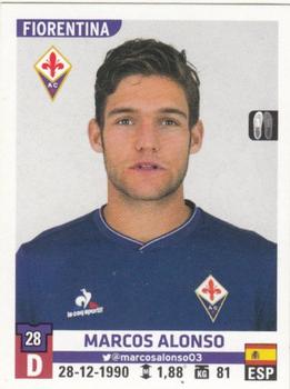 2015-16 Panini Calciatori Stickers #161 Marcos Alonso Front