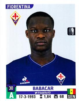 2015-16 Panini Calciatori Stickers #174 Babacar Front