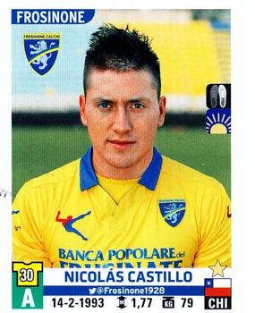 2015-16 Panini Calciatori Stickers #202 Nicolas Castillo Front