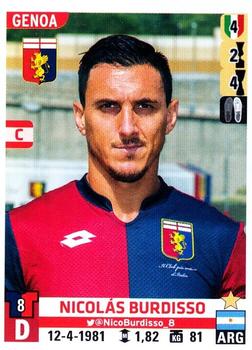 2015-16 Panini Calciatori Stickers #215 Nicolas Burdisso Front
