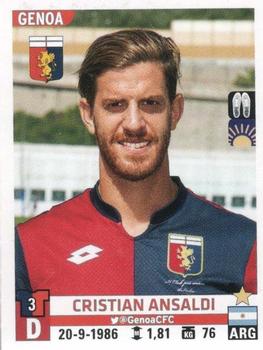 2015-16 Panini Calciatori Stickers #222 Cristian Ansaldi Front
