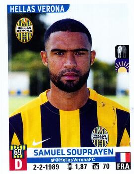 2015-16 Panini Calciatori Stickers #249 Samuel Souprayen Front