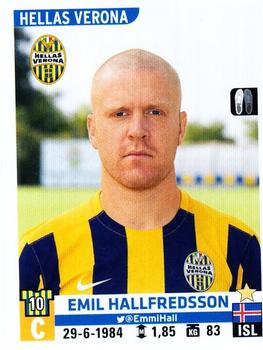 2015-16 Panini Calciatori Stickers #255 Emil Hallfredsson Front