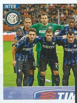 2015-16 Panini Calciatori Stickers #269 Squadra Inter Front