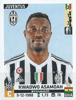 2015-16 Panini Calciatori Stickers #309 Kwadwo Asamoah Front