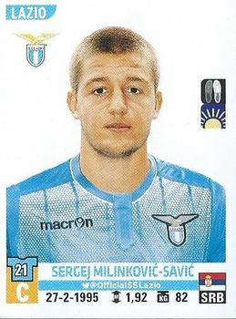 2015-16 Panini Calciatori Stickers #342 Sergej Milinkovic-Savic Front