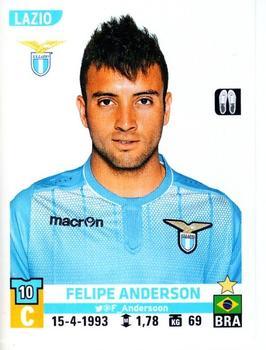 2015-16 Panini Calciatori Stickers #345 Felipe Anderson Front