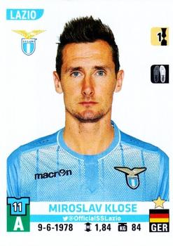 2015-16 Panini Calciatori Stickers #350 Miroslav Klose Front