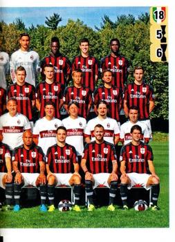 2015-16 Panini Calciatori Stickers #357 Squadra Milan Front