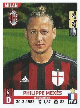 2015-16 Panini Calciatori Stickers #363 Philippe Mexes Front