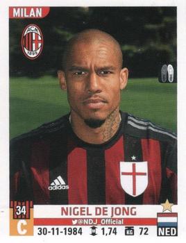 2015-16 Panini Calciatori Stickers #370 Nigel de Jong Front