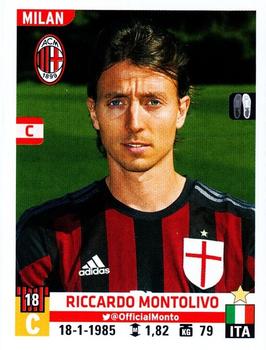 2015-16 Panini Calciatori Stickers #371 Riccardo Montolivo Front